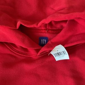 Red Gap Yeezy hoodie